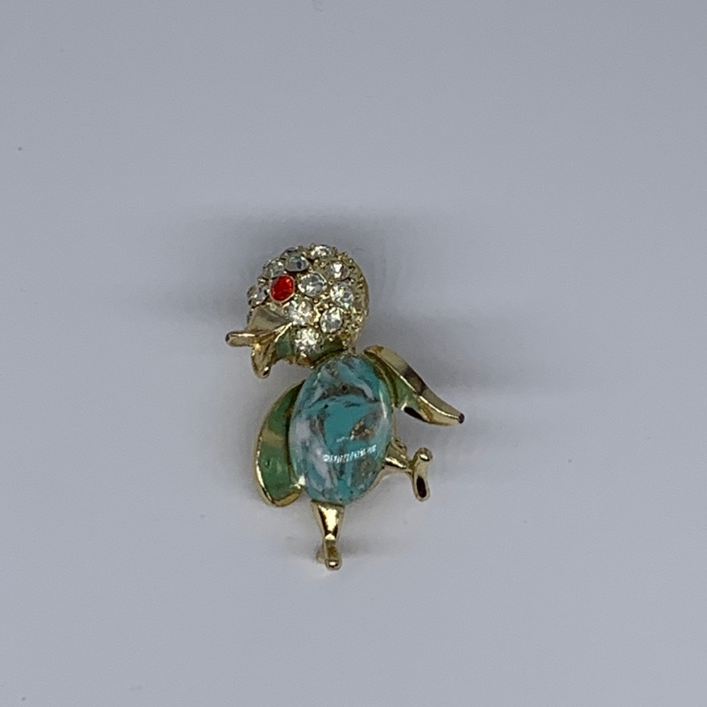 Vintage penguin brooch
